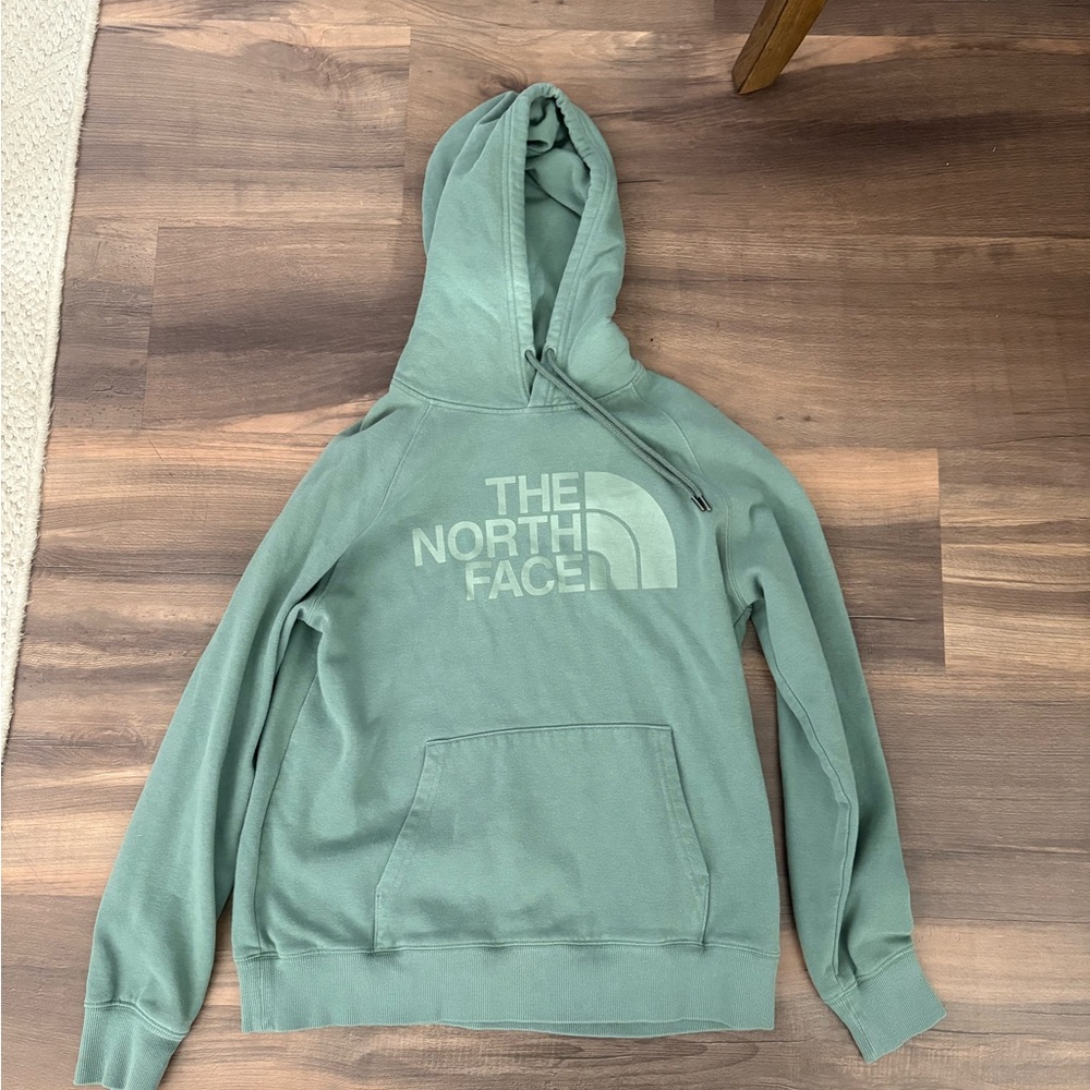The North Face hooded sweatshirt like new